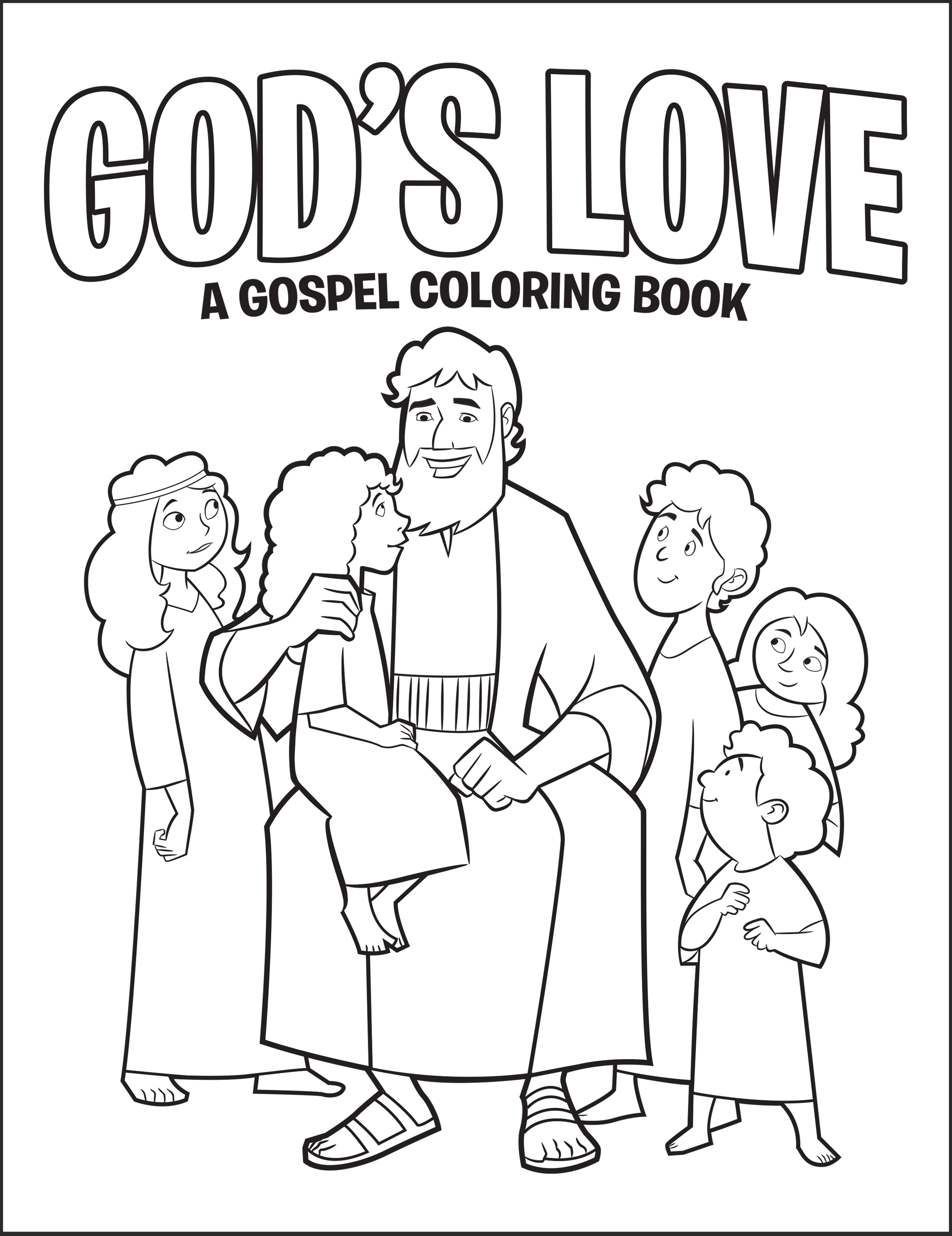 God's Love Coloring Book